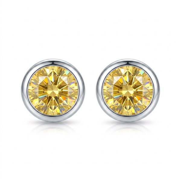 Brinco PONTO DE LUZ REDONDO 6MM