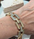 Pulseira CORRENTE CRAVEJADA