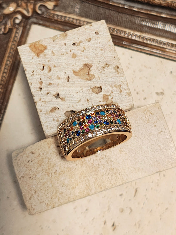 Anel ZIRCONIAS COLOR