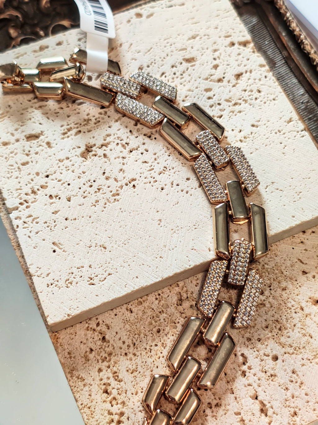 Pulseira CORRENTE CRAVEJADA