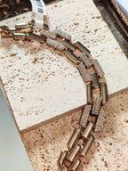 Pulseira CORRENTE CRAVEJADA